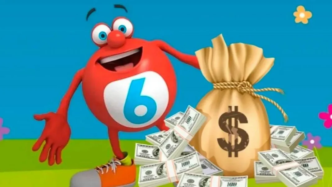 Boleto del Quini 6 con los números ganadores 04 01 28 15 20 06