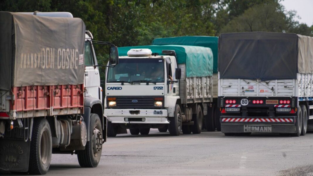 Mapa de rutas nacionales en la provincia de Santa Fe