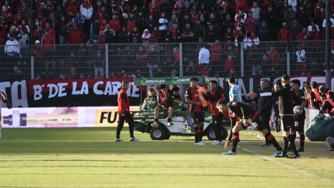 Jugadores de Newell's lesionados en la enfermería del club