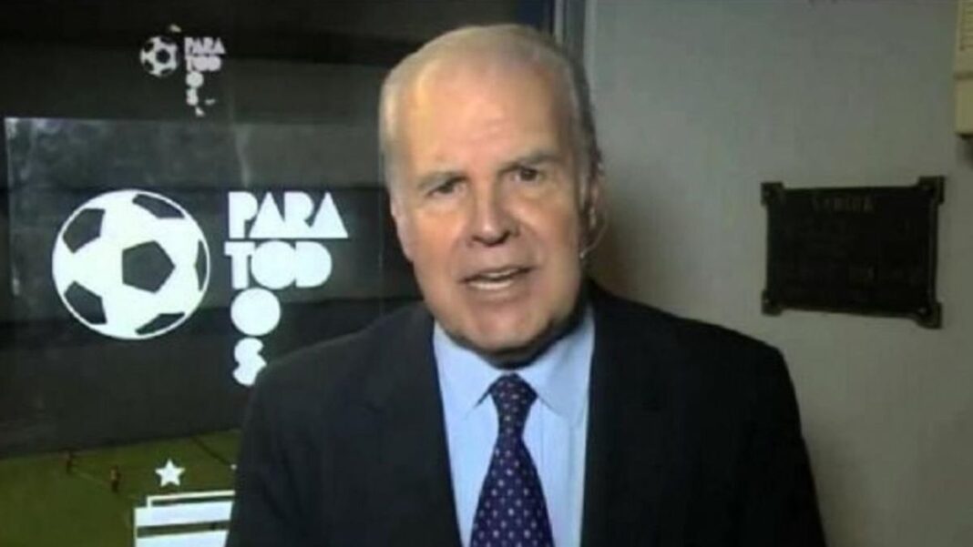 Retrato del periodista deportivo Julio Ricardo López Batista