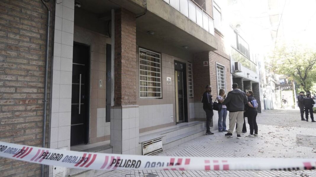 Edificio en el centro de Rosario, zona relacionada con los hechos investigados.