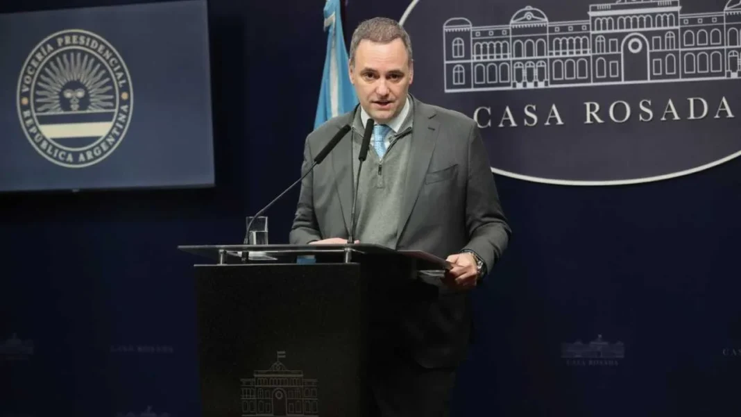 Fachada de Casa Rosada, sede del Gobierno nacional en Buenos Aires.