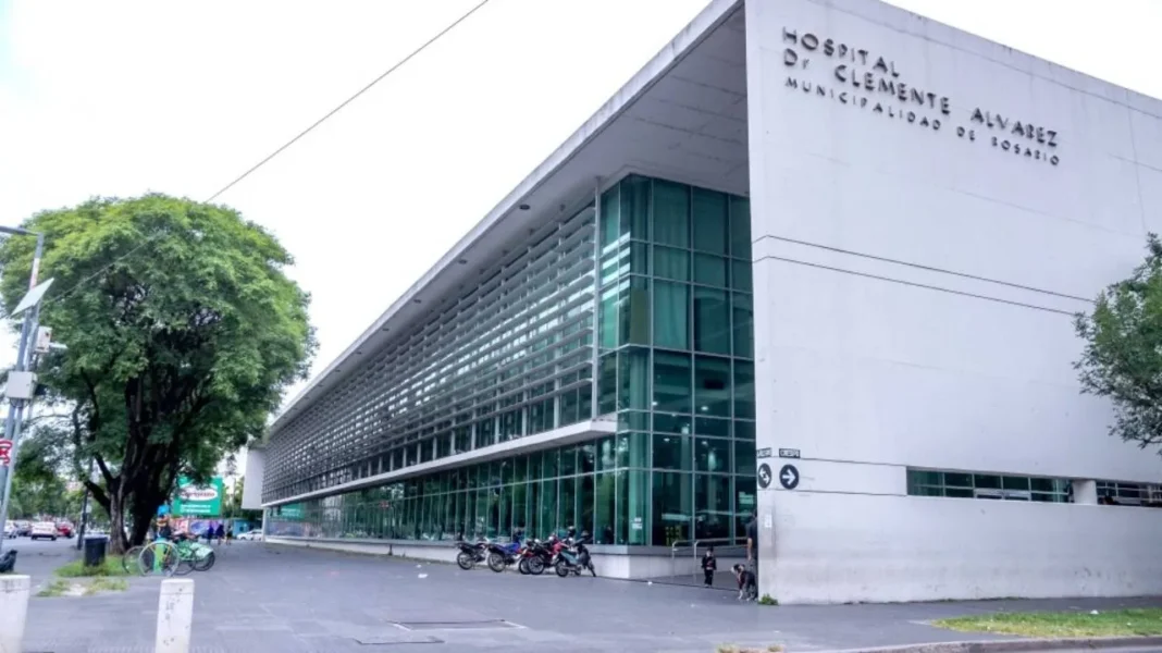 Personal médico del Hospital de Emergencias Clemente Álvarez (Heca) en Santa Fe