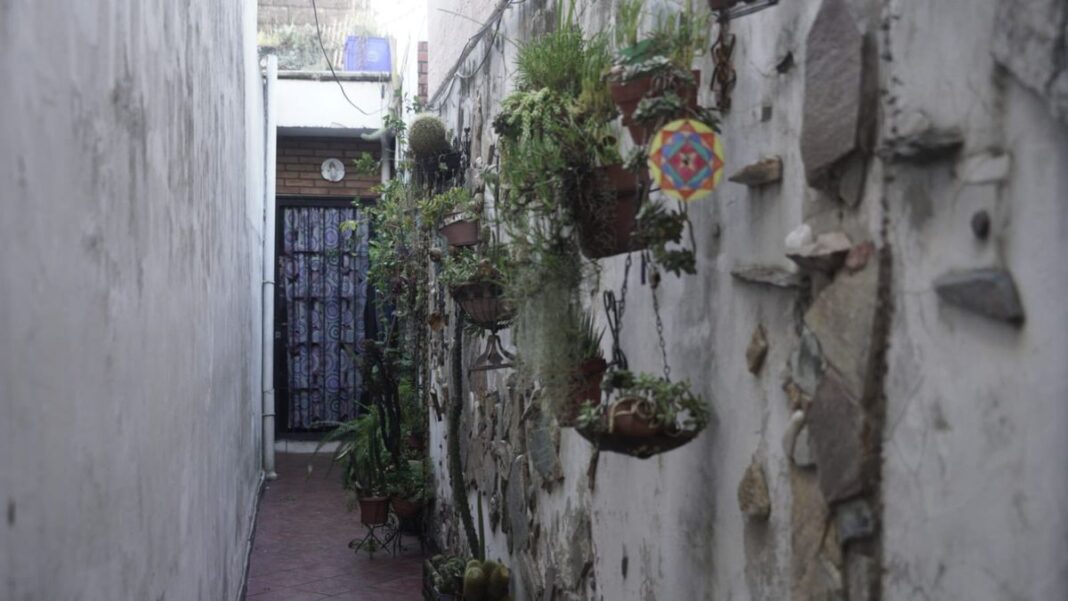 Ilustración genérica de una calle residencial en la zona oeste de la ciudad de Santa Fe.