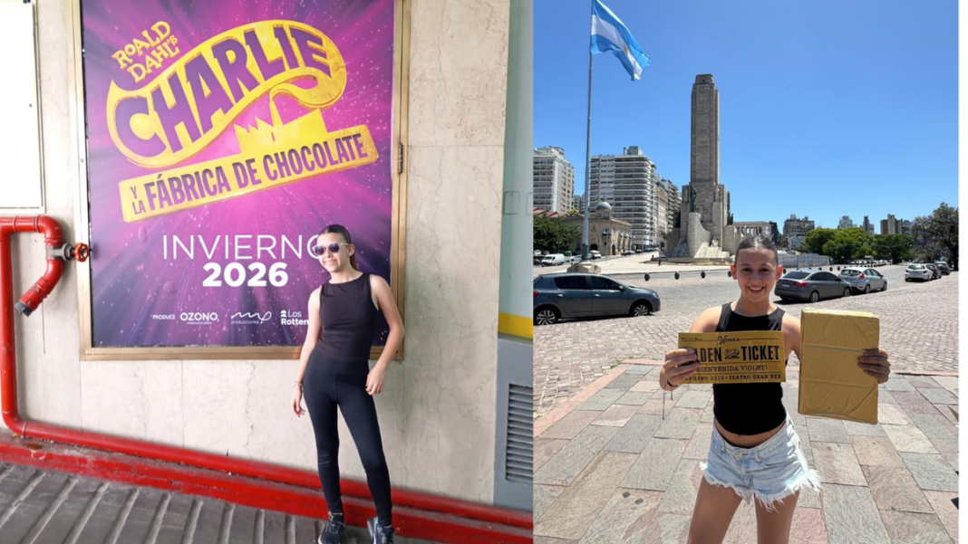 Guadalupe Landrein, joven actriz rosarina, sonriendo