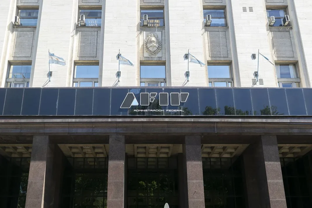 Gráfico representativo de la recaudación tributaria en Argentina