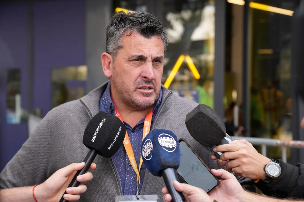 Vista aérea del estadio Gigante de Arroyito, sede del partido de Copa Libertadores.