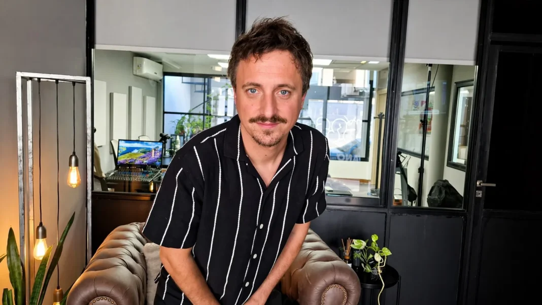 Tomás Quintín Palma en escena durante la obra 