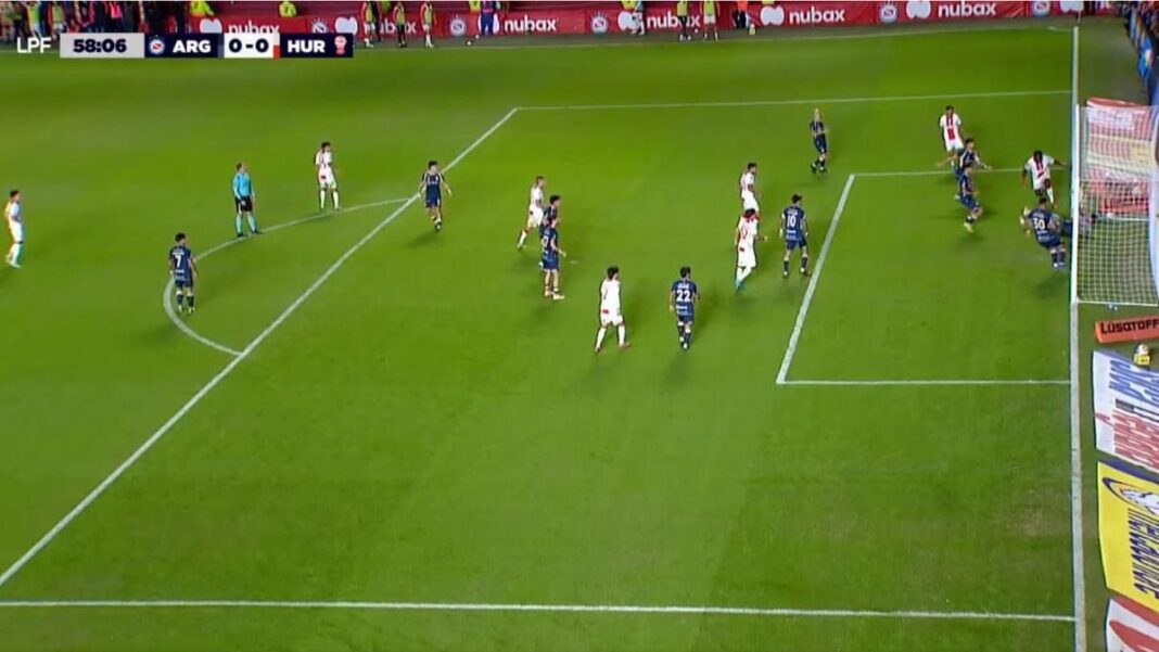 Tecnología goal line en cancha de fútbol